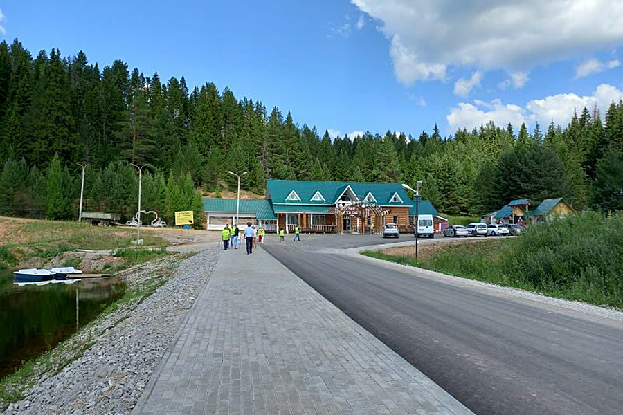 Шаркан дорога